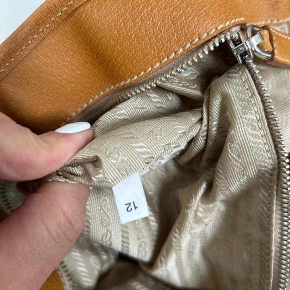 Authentic Prada Tan and Brown Women's Tote Bag, EUC - Picture 5 of 15